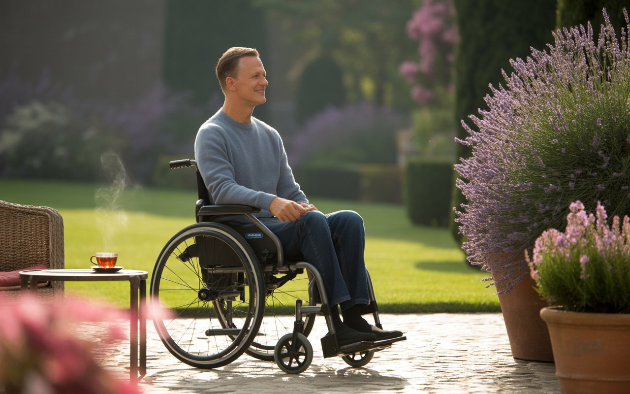 michael schumacher rollstuhl garten